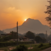 Krysar From The City Street The Sunset Over Mountain Above Chia 22a4650c B7f6 4edd 8aef 5c73b163162e