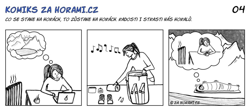 04 Komiks Za Horami Hrejiva Vzpominka Komplet